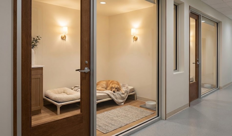 Luxury Dog Boarding Suite